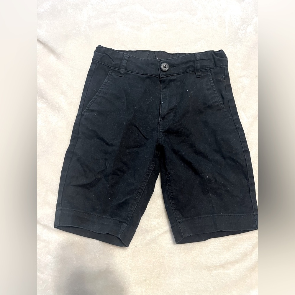 Black old navy shorts. Size 6